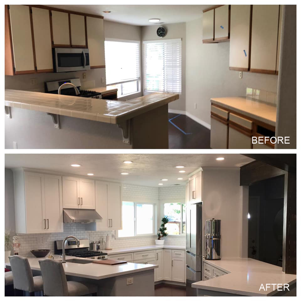 San Diego Kitchen Remodel Before and After